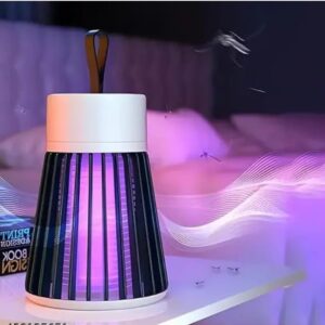 Mosquito and Fly Shock Killer with LED Light | Electric Shock Mosquito Killing Lamp | USB Powered Portable Killer | UV Light Night